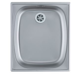 NERJAVNO POMIVALNO KORITO ALVEUS BASIC 10, SATIN 380X440 MM