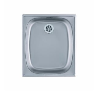 NERJAVNO POMIVALNO KORITO ALVEUS BASIC 10, SATIN 380X440 MM