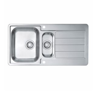 NERJAVNO POMIVALNO KORITO ALVEUS LINE MAXIM 10, SATIN 980X500 MM