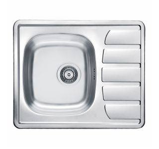 NERJAVNO POMIVALNO KORITO ALVEUS ZOOM 10, SATIN 615X500 MM