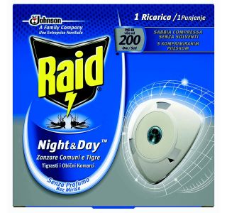 ZAŠČITA PRED INSEKTI RAID NIGHT-DAY ENOJNO POLNILO 1/1