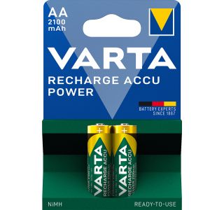 POLNILNI BATER.VLOŽEK VARTA NIMH READY TO USE AA-R6 2100MAH BL/2