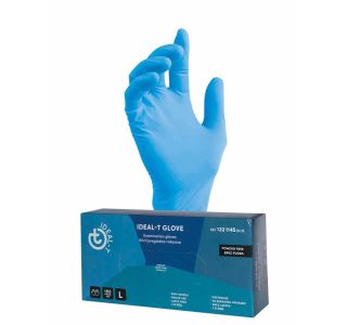 ROKAVICE ZA 1X UPORABO IDEAL-T NITRIL 100/1 ŠT. M MODRE ROKAVICE ZA 1X UPORABO IDEAL-T NITRIL 100/1 ŠT. M MODRE