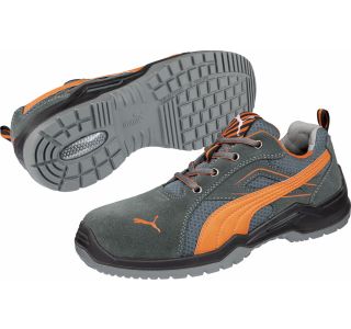 NIZKI DELOVNI ČEVLJI PUMA OMNI ORANGE LOW ŠT.47 S1P SRC