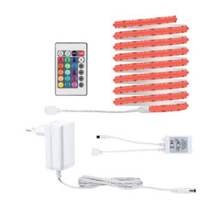 NOTRANJI LED TRAK PAULMANN SIMPLED SET 3M RGB 22W 230/12V DC