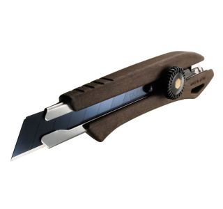 NOŽ ZA LEPENKO OLFA 18 MM ŠIROKI Z VIJAKOM WD-L/BRN KOMPOZIT