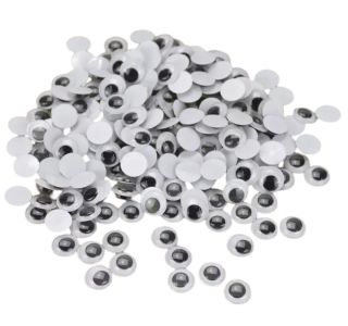 OČESA PLASTIČNA, 12 MM, 100 KOM.