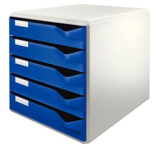 ODLOŽNI PREDAL, PREDALNIK LEITZ 5280-35, 5 PREDALOV MODER ODLOŽNI PREDAL, PREDALNIK LEITZ 5280-35, 5 PREDALOV MODER