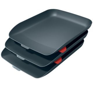 ODLOŽNI PREDAL, PREDALNIK LEITZ COSY-WOW COSY 3-DELNI SIV ODLOŽNI PREDAL, PREDALNIK LEITZ COSY-WOW COSY 3-DELNI SIV