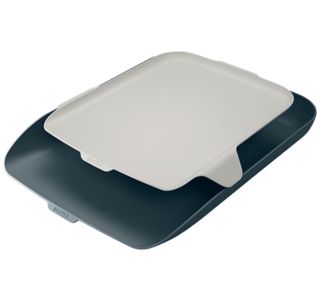 ODLOŽNI PREDAL, PREDALNIK LEITZ COSY-WOW COSY Z DODATNO POLIČKO SIV ODLOŽNI PREDAL, PREDALNIK LEITZ COSY-WOW COSY Z DODATNO POLIČKO SIV