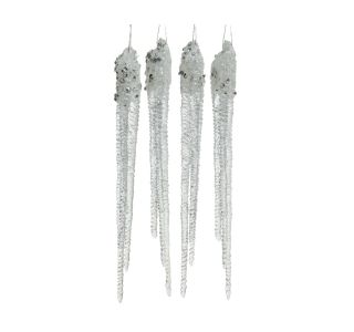 LEDENE SVEČE Z BLEŠČICAMI 4/1