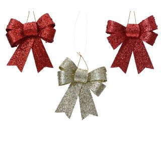 OKRASEK ZA JELKO DECORIS PENTLJA, 11.5X10.5 CM RDEČA/ZLATA, SORTIRANO OKRASEK ZA JELKO DECORIS PENTLJA, 11.5X10.5 CM RDEČA/ZLATA, SORTIRANO