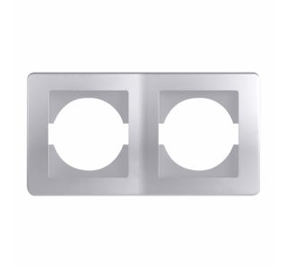 OKVIR EKONOMIK EKONOMIK 2X HORIZONTALNI SREBRNI OKVIR EKONOMIK EKONOMIK 2X HORIZONTALNI SREBRNI