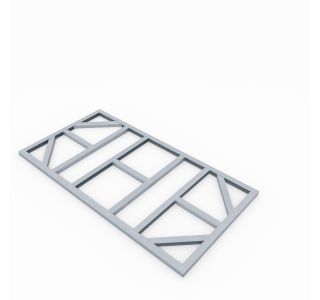 TALNI OKVIR GLOBEL 8X4 ZA HIŠKO SKILLION 84