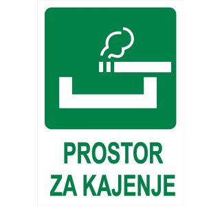 OPOZORILNI ZNAK WALTECO PROSTOR ZA KAJENJE OPOZORILNI ZNAK WALTECO PROSTOR ZA KAJENJE