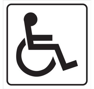 OPOZORILNI ZNAK WALTECO WC ZA INVALIDE OPOZORILNI ZNAK WALTECO WC ZA INVALIDE