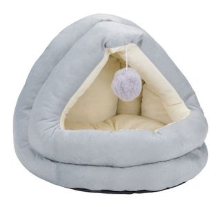 OPREMA ZA MAČKE PET COMFORT POSTELJA Z ŽOGICO