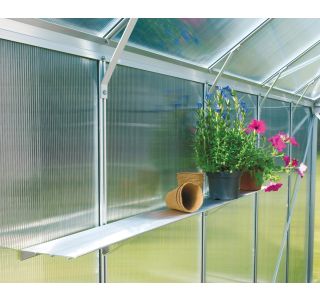 OPREMA ZA RASTLINJAK VITAVIA ALUMINJAST STENSKI REGAL 122X15CM. ALU OPREMA ZA RASTLINJAK VITAVIA ALUMINJAST STENSKI REGAL 122X15CM. ALU