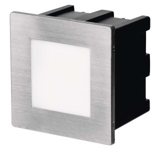 VGRADNA VRTNA SVETILKA EMOS ORIENTACIJSKA 1.5W, NW KVADRATNA, AL, LED VGRADNA VRTNA SVETILKA EMOS ORIENTACIJSKA 1.5W, NW KVADRATNA, AL, LED