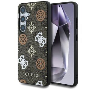 ORIGINALNI GUESS OVITEK GUHMS25LP4PWPW ZA SAMSUNG GALAXY S25 ULTRA 5G - MAGSAFE - STAMP - PU - RJAV