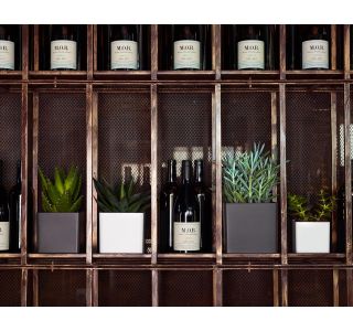 PE NOTRANJI LONEC OSLO KVADRATEN 17CM BEL