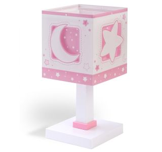 OTROŠKO SVETILO DALBER NAMIZNO MOONLIGHT ROZA OTROŠKO SVETILO DALBER NAMIZNO MOONLIGHT ROZA