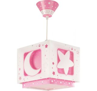 OTROŠKO SVETILO DALBER VISEČE MOONLIGHT ROZA OTROŠKO SVETILO DALBER VISEČE MOONLIGHT ROZA