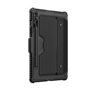 NILLKIN CASE BUMPER S TIPKOVNICO ZA SAMSUNG GALAXY TAB S9 - ČRN (VERZIJA Z LUČKAMI V TIPKOVNICI)