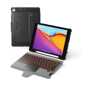 NILLKIN CASE BUMPER S TIPKOVNICO ZA APPLE IPAD AIR 11 (2025/24), IPAD AIR 10,9 2020 / AIR 4/5, IPAD PRO 11 2020/21/22 - ČRN