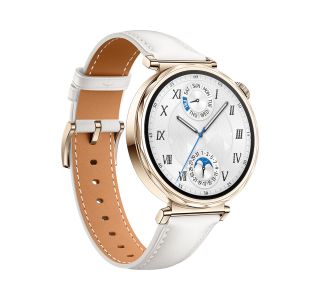PAMETNA URA HUAWEI WATCH GT 5 41MM WHITE LEATHER STRAP BELA