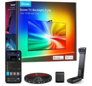 PAMETNI LED TRAK GOVEE TV OSVETLITEV OZADJA 3 LITE 75-85 PAMETNI LED TRAK GOVEE TV OSVETLITEV OZADJA 3 LITE 75-85