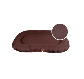 PASJA POJSTELJA TRAMP VIP BY TRAMP POSTELJA Z ZAŠČITO PROTI KOMARJEM, TEMNO RJAVA, 100 X 70 CM