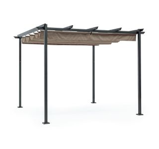 PAVILJON YES EVERYDAY DYNAMIC ANTHR-TAUPE GAZEBO 3X3 M PAVILJON YES EVERYDAY DYNAMIC ANTHR-TAUPE GAZEBO 3X3 M