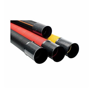 PE DVOSLOJNA KABELSKA CEV STIGMAFLEX 160 X 6000 RDEČA PE DVOSLOJNA KABELSKA CEV STIGMAFLEX 160 X 6000 RDEČA