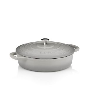 LONEC / KOZICA KELA 3.2 LIT CALIDO OKROGLI ALUGUS SVETLO SIVA LONEC / KOZICA KELA 3.2 LIT CALIDO OKROGLI ALUGUS SVETLO SIVA