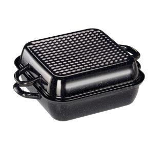 37X26CM S POKROVOM EMAJL ČRN 37X26CM S POKROVOM EMAJL ČRN