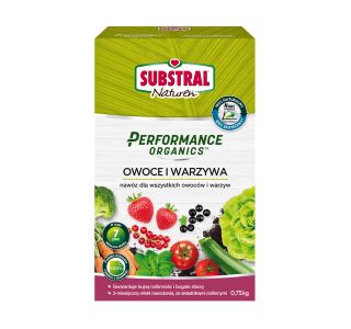 GNOJILO ZA SADNO DREVJE IN ZELENJAVO PERFORMANCE ORGANICS SUBSTRAL NATUREN 750 G GNOJILO ZA SADNO DREVJE IN ZELENJAVO PERFORMANCE ORGANICS SUBSTRAL NATUREN 750 G