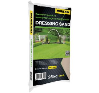 PESEK MUREXIN DRESSING SAND 25 KG - KREMENOV BELI 0.5-1.5MM