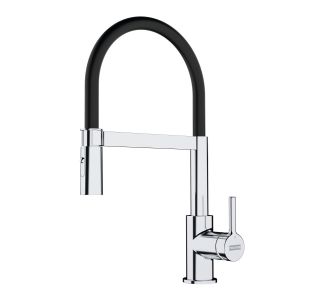 PIPA KUHINJSKA FRANKE LINA SEMI PRO IZVLEČNA KROM/ONYX