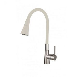 PIPA KUHINJSKA INTER CERAMIC HAVANA CINK/MEDENINA KROM/BELA