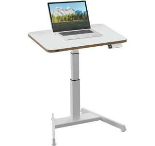 PISALNA DVIŽNA MIZA LEITZ COSY-WOW ERGO 80X60CM BELA ELEKTRIČNA