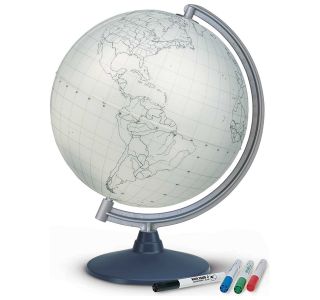 GLOBUS TECNODIDATTICA 30CM BLANK-30