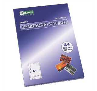 PLASTIFIKATOR IN DODATKI LEVIA ŽEPKI ZA PLASTIFIC. A4 125MIC D.RECT 1/100