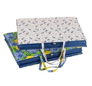 PLAŽNA LEŽALKA URH MARINA 60X180X2 CM 4 DELNA