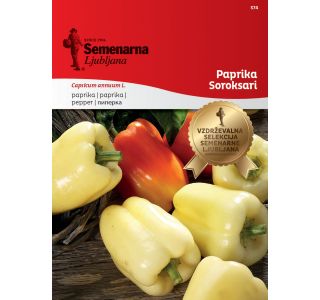 PLODOVKA SEMENARNA PAPRIKA SOROKSARI 574