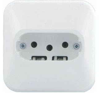 PODOMETNA VTIČNICA ELEKTROMATERIAL 5 POLNA TRIFAZNA BELA PODOMETNA VTIČNICA ELEKTROMATERIAL 5 POLNA TRIFAZNA BELA