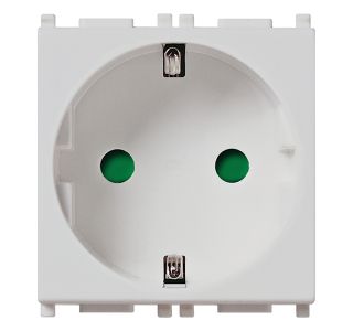 PODOMETNA VTIČNICA PLANA VARNOSTNA SREBRNA, VIJAČNA