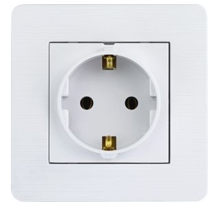 PODOMETNA VTIČNICA VILIS VARNOSTNA, BELA