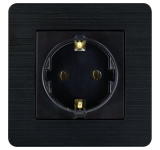 PODOMETNA VTIČNICA VILIS VARNOSTNA, ČRNA