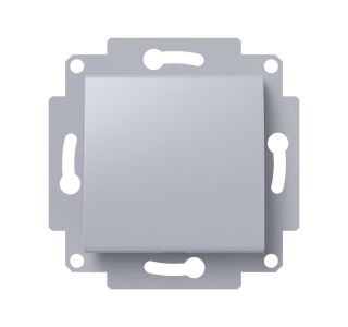 PODOMETNO STIKALO ART MENJALNO 10AX SREBRNA, BOK